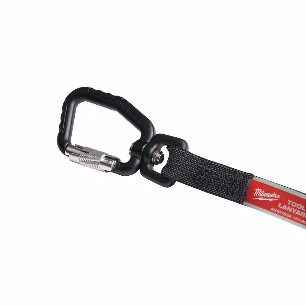 Milwaukee 15 lb. Extended Reach Locking Tool Lanyard, 54 in.