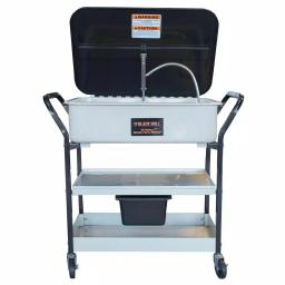 BLACK BULL 20 Gal. Mobile Parts Washer with 120V Pump thumbnail 2