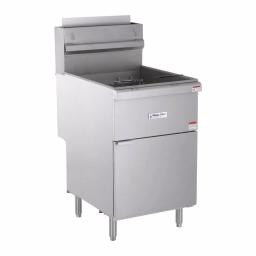 Magic Chef 52 Qt. Stainless Steel Commercial Natural Gas Deep Fryer, 150,000 BTU, 5 Burners thumbnail 3