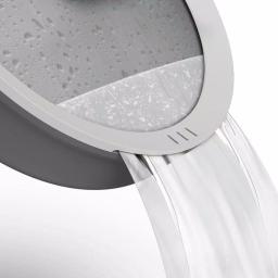 BergHOFF Leo 12.5 in. Aluminum Nonstick Wok with Glass Lid, Grey thumbnail 2