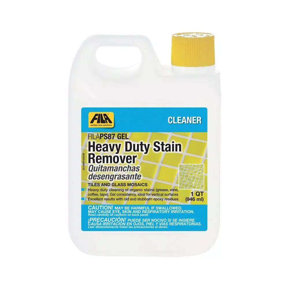 Fila PS87 GEL Heavy Duty Alkaline Hard Surface Floor Cleaner & Epoxy Grout Haze Remover, 32 oz