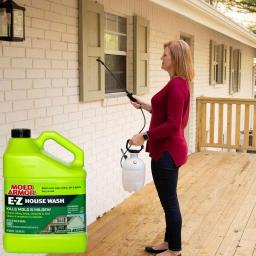 Mold Armor E-Z House Wash 1 Gal. Mold and Mildew Remover, Bleach-Based Outdoor Cleaner thumbnail 10