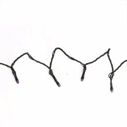 Northlight 5 in. LED Purple Micro Halloween String Lights, 15-Set, Battery Operated thumbnail 2