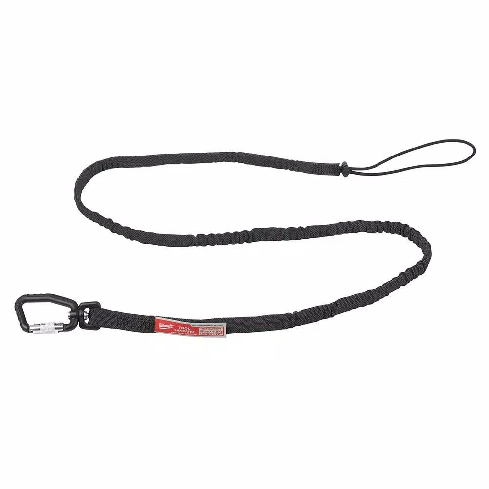 Milwaukee 15 lb. 72 in. Extended Reach Locking Tool Lanyard