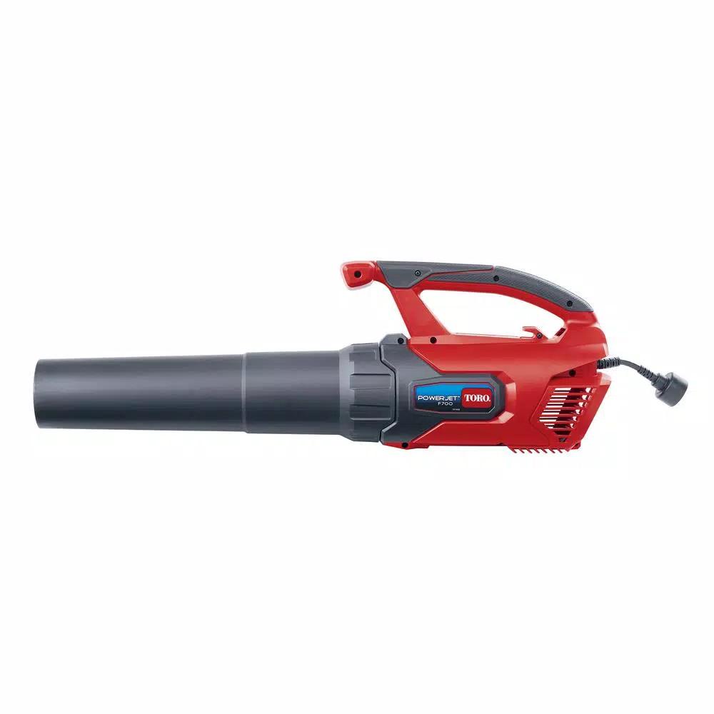 Toro PowerJet F700 12 Amp Electric Handheld Leaf Blower, 725 CFM, 140 MPH
