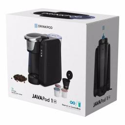 DRINKPOD JAVAPod 1 Single Serve K-Cup Coffee Maker, Refillable Reservoir or In-Line Water Connection, Black thumbnail 2
