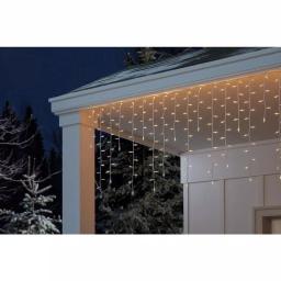 Home Accents Holiday 300 Light Clear Icicle High Density Plus Heavy Duty String Lights, White Incandescent (Set of 2) thumbnail 2