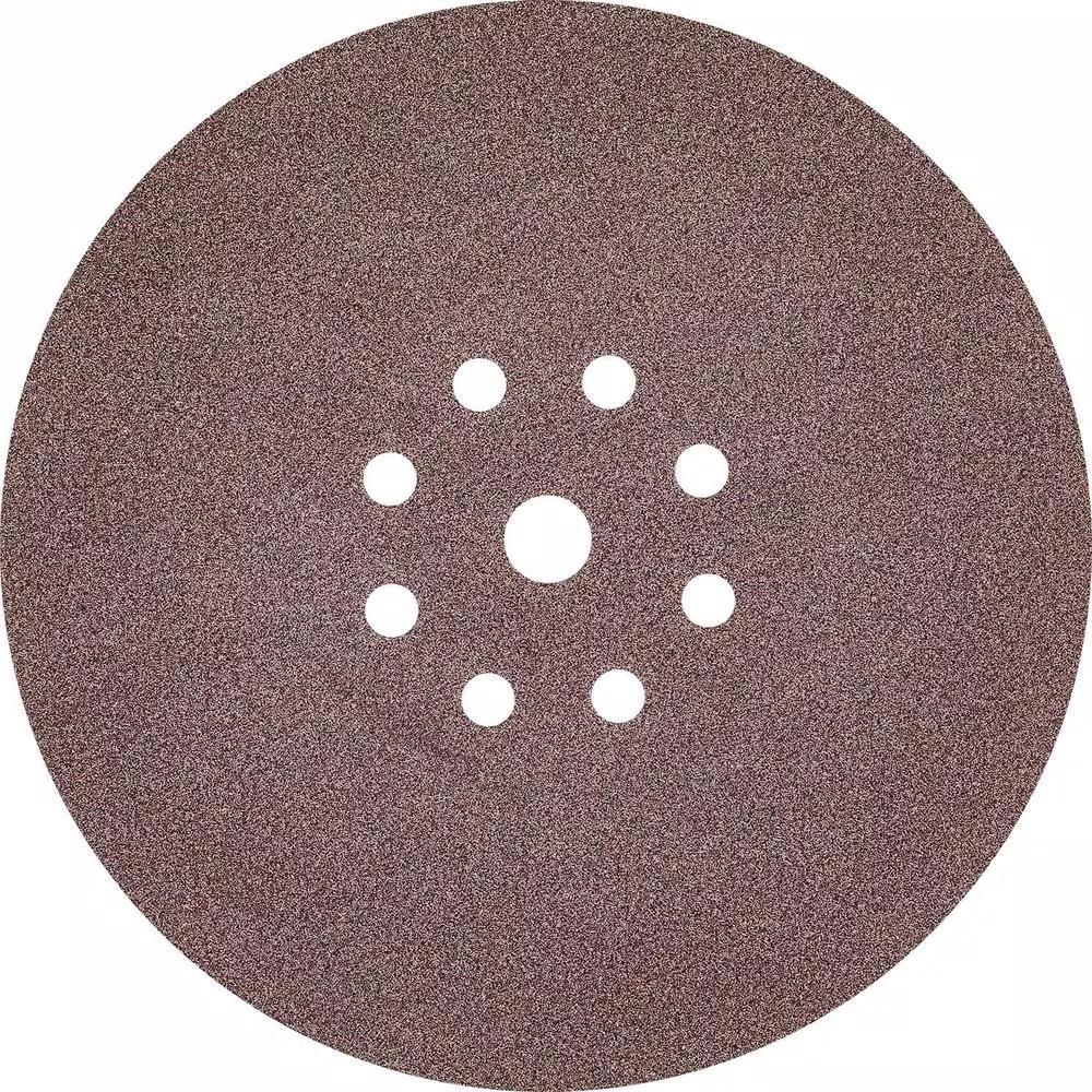 Makita 9 in. Round Abrasive Discs, 120-Grit, Hook & Loop (25 Pack)