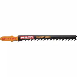 Hilti 3 in. 6 TPI Bi-Metal T-Shank Premium Jig Saw Blades for Wood Cutting (5-Pack) thumbnail 2
