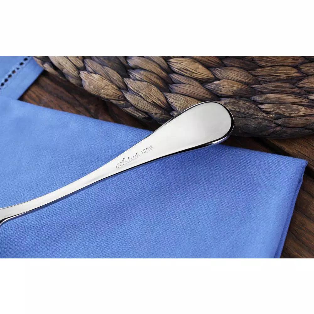 Artaste Rain 12-Piece 18/10 Stainless Steel Dinner Spoon Set