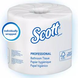 Scott Eco-Friendly 2-Ply Recycled Toilet Tissue, 506 Sheets per Roll, 80 Rolls per Carton thumbnail 4