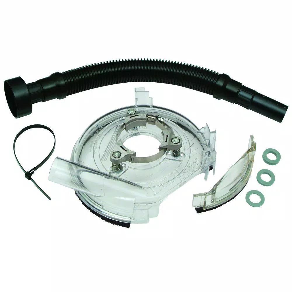 Dustless Technologies DustBuddie 7 in. Dust Shroud Attachment for 6-9 in. Hand Grinders