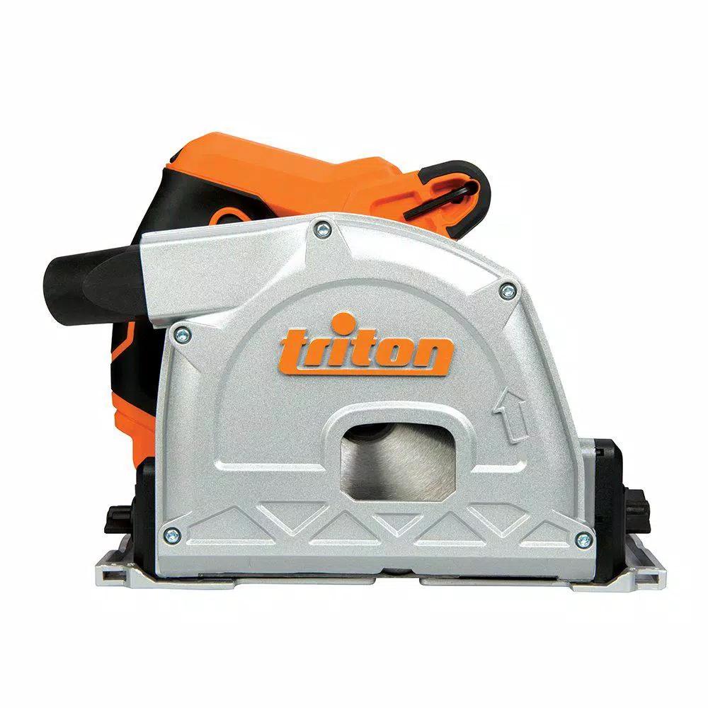Triton TTS1400 1400W 110-Volt Plunge Track Saw with Keyless Blade Change