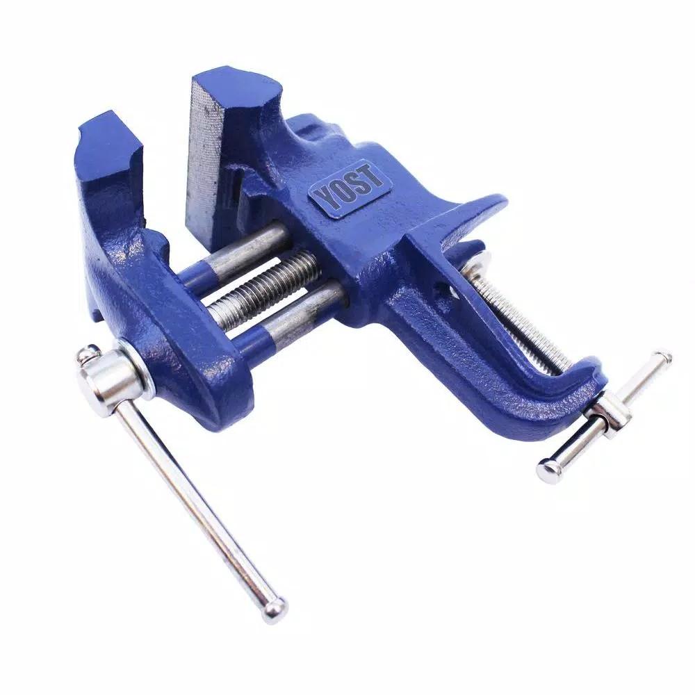 Yost COV-3 3 in. Clamp-On Vise, Light Duty Gray Iron