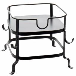 Unbranded Mason Craft and More 6-Piece Glass Beverage Dispenser Set with Metal Rack and 16 oz. Mugs thumbnail 3