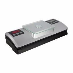 Nesco 2-in-1 Vacuum Sealer with Integrated Digital Scale and Bag Cutter, Silver thumbnail 1