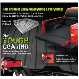 Bullyliner Water Based Rubber Truck Bed Liner, Burnt Red (4-Box Pack) thumbnail 5