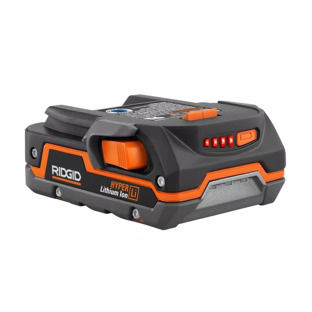 RIDGID 18V Cordless 5 in. Random Orbit Sander with 1.5 Ah Lithium-Ion Battery
