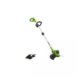 Greenworks 24V Cordless String Trimmer with 2.0 Ah Battery and Charger, 12 in. Cutting Width thumbnail 4