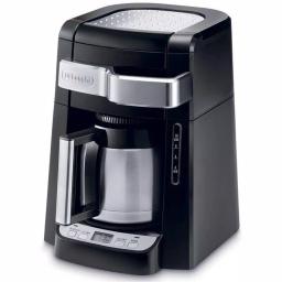 DeLonghi De'Longhi 10-Cup Black Stainless Steel Drip Coffee Maker with Thermal Carafe and Front Access thumbnail 1