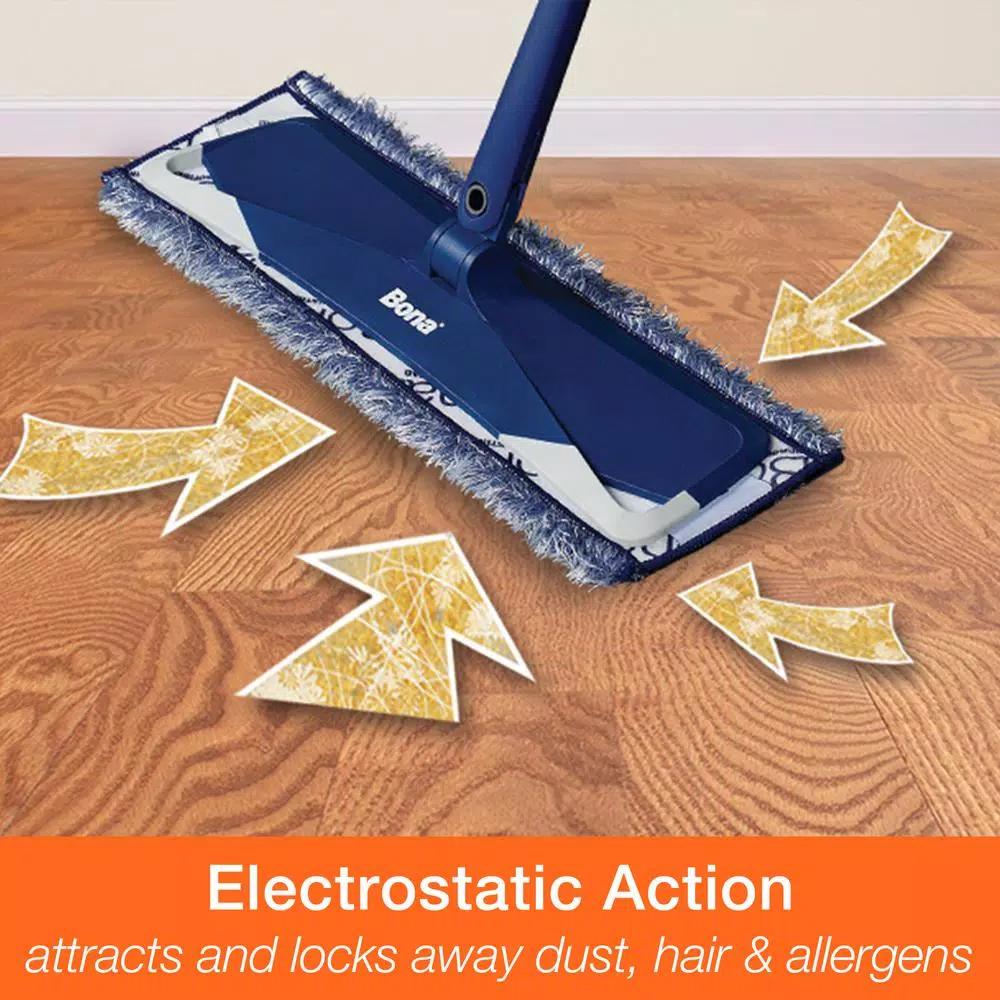 Bona Microfiber Dusting Pad for Hardwood, Stone, Tile, and Laminate Floors