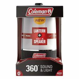 Coleman Sound and Light LED Lantern with Bluetooth Speaker, 400 Lumens, IPX4 Water Resistant thumbnail 4