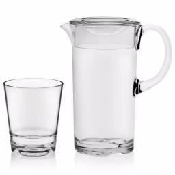 Libbey Indoors Out 7-Piece Tritan Break-Resistant Pitcher and Rocks Glass Entertaining Set thumbnail 3