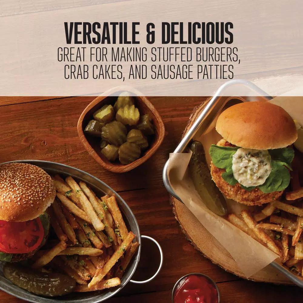 Weston Double Hamburger Press - Adjustable Aluminum Burger & Patty Maker