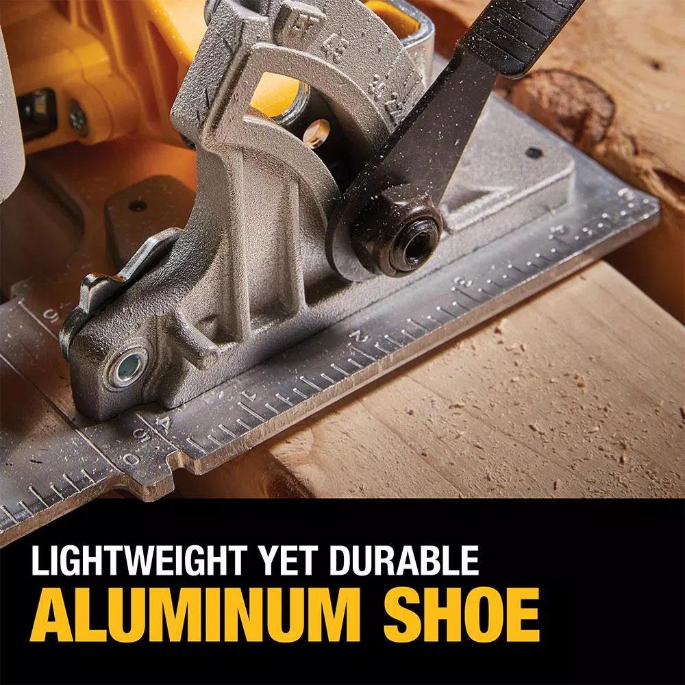 DEWALT 20V MAX Brushless 7-1/4 in. Circular Saw Kit with FLEXVOLT Advantage and (1) 6.0Ah FLEXVOLT Battery