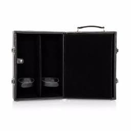 Picnic Time Manhattan Portable Cocktail Set with Leatherette Case and Martini Glasses thumbnail 4
