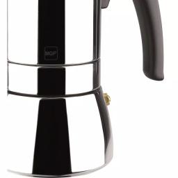 Magefesa Genova 6-Cup Stainless Steel Stovetop Espresso Coffee Maker thumbnail 4
