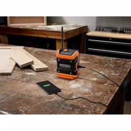 RIDGID 18V Cordless Mini Bluetooth Jobsite Radio (Tool Only) thumbnail 7