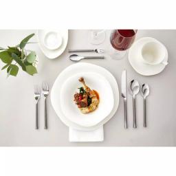 Oneida Lancaster Garden 6 oz. White Porcelain Creamers, Set of 36 thumbnail 2