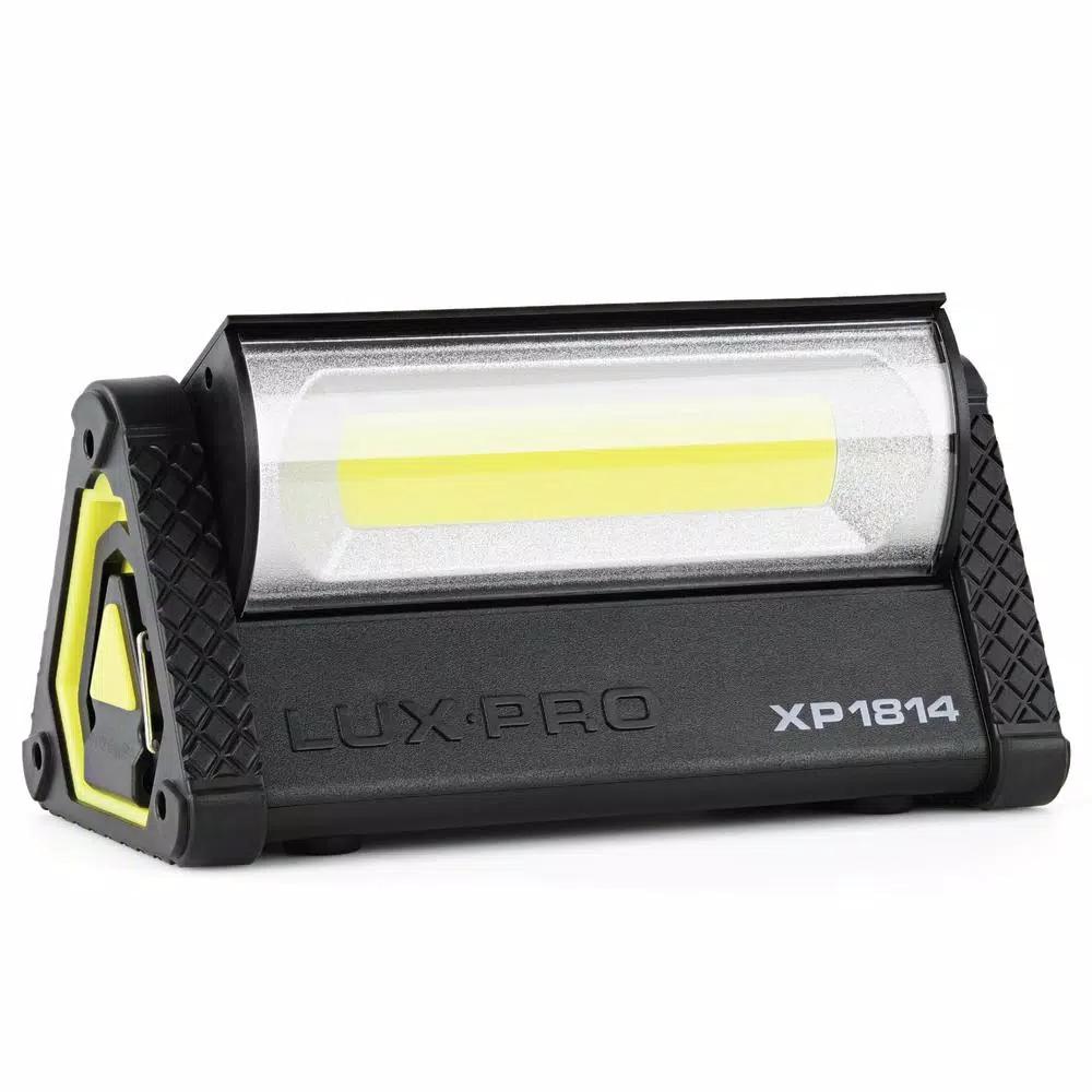 LUXPRO Pro Series 1300 Lumens Broadbeam LED Directional Pivoting Cordless Work Light