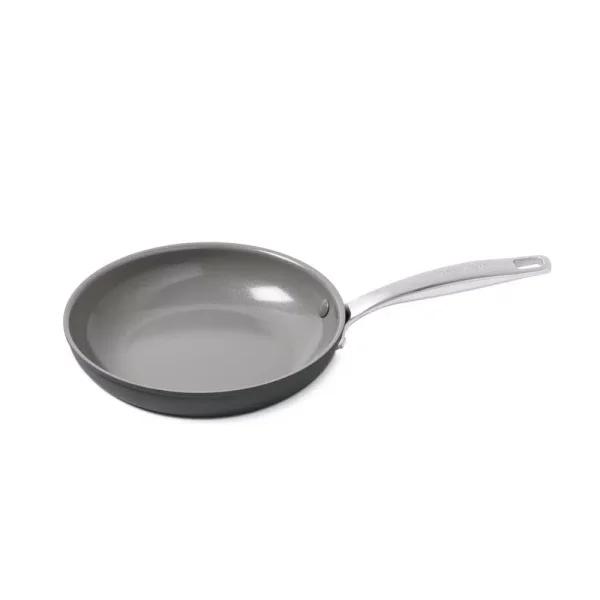 GreenPan Chatham 8 in. Hard-Anodized Aluminum Ceramic Nonstick Frying Pan, Gray