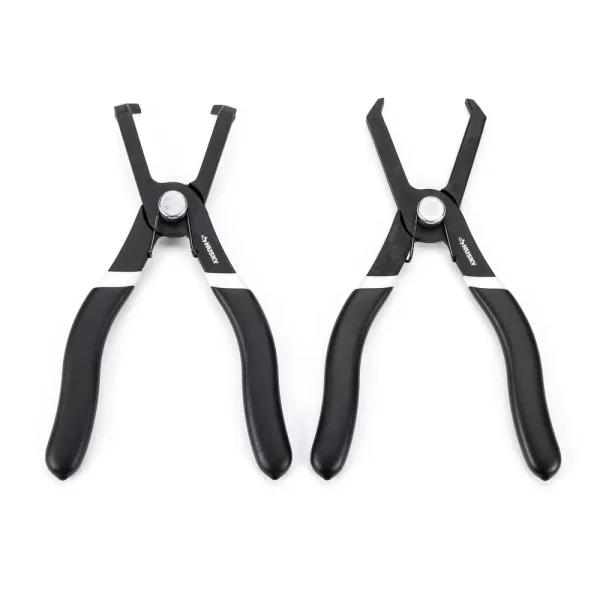 Husky Push Pin Pliers Set, 2-Piece Offset Tool Kit