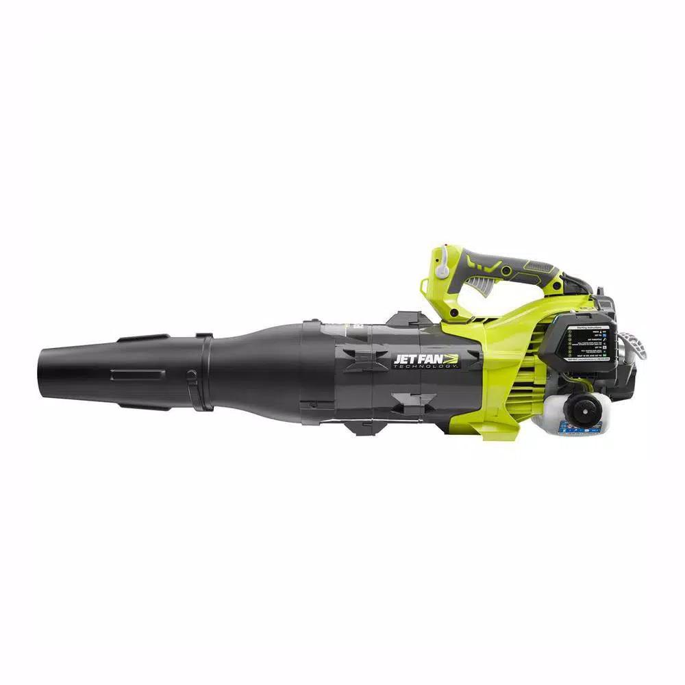 RYOBI 25 cc 2-Cycle Gas Attachment Capable String Trimmer and 520 CFM Jet Fan Blower Combo Kit