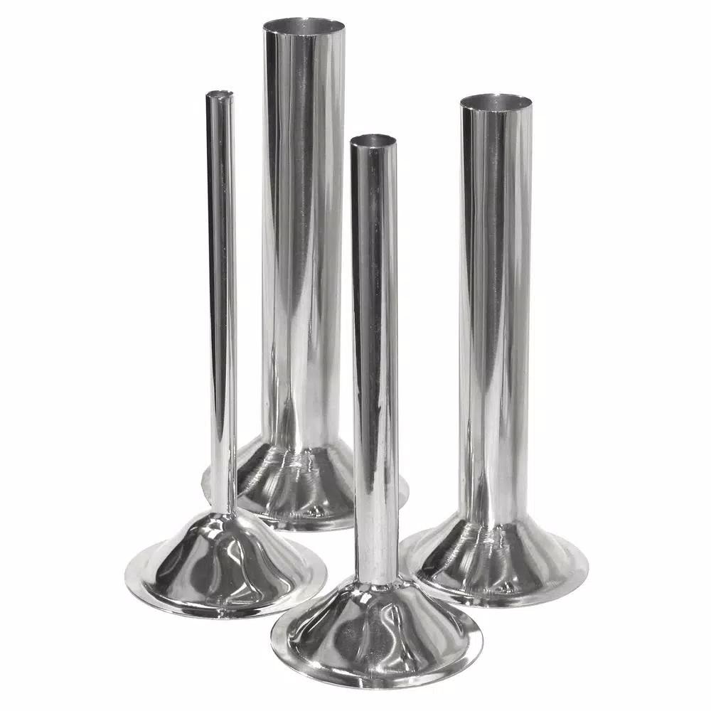 Weston 11 lb. Vertical Sausage Stuffer with Dual-Speed Gears and 4 Stainless Steel Funnels