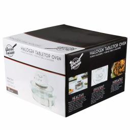 Classic Cuisine Halogen Tabletop Oven with 17 Qt Capacity and 1200W Power thumbnail 6