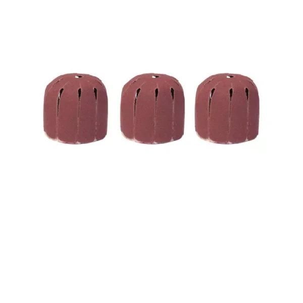 King Arthur's Tools Guinevere Fine-Grit Round Sanding Sleeves, 220 Grit, 3-Pack