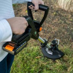 Scotts 20V Cordless String Trimmer with 2.0 Ah Lithium-Ion Battery and Charger, 12 in. Cutting Width thumbnail 4