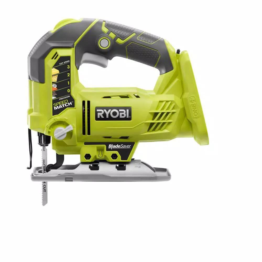 RYOBI 18V ONE+ Cordless Orbital Jig Saw and 5 in. Random Orbit Sander Combo Kit (Tools Only)