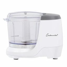 Continental Electric Black & Decker 1.5-Cup Electric Mini Food Chopper with Stainless Steel Blades, White thumbnail 2