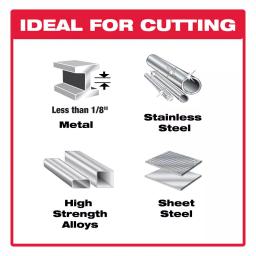 Diablo Steel Demon 6 in. Carbide Thin Metal Conduit Reciprocating Saw Blade, 12 TPI thumbnail 2