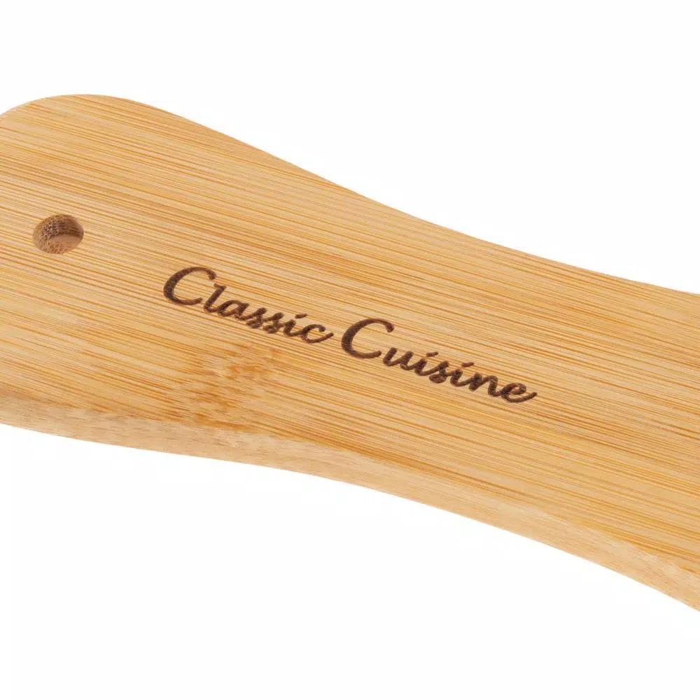 Classic Cuisine Bamboo Pizza Peel - Wooden Pizza Paddle & Serving Board