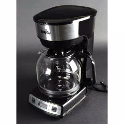 Total Chef 12-Cup Programmable Drip Coffee Maker with Glass Carafe, LCD Display, and Auto Shut-Off - Black/Silver thumbnail 3