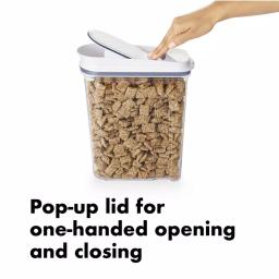 OXO Good Grips POP 3-Piece Cereal Dispenser Set, Airtight Dry Food Storage thumbnail 2