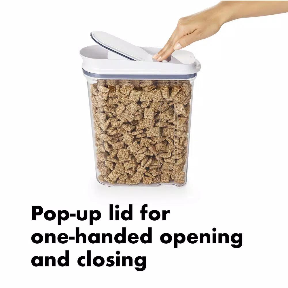 OXO Good Grips POP 3-Piece Cereal Dispenser Set, Airtight Dry Food Storage