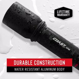 Coast HP8R 760 Lumens LED Rechargeable Focusing Flashlight with Slide Focus thumbnail 7