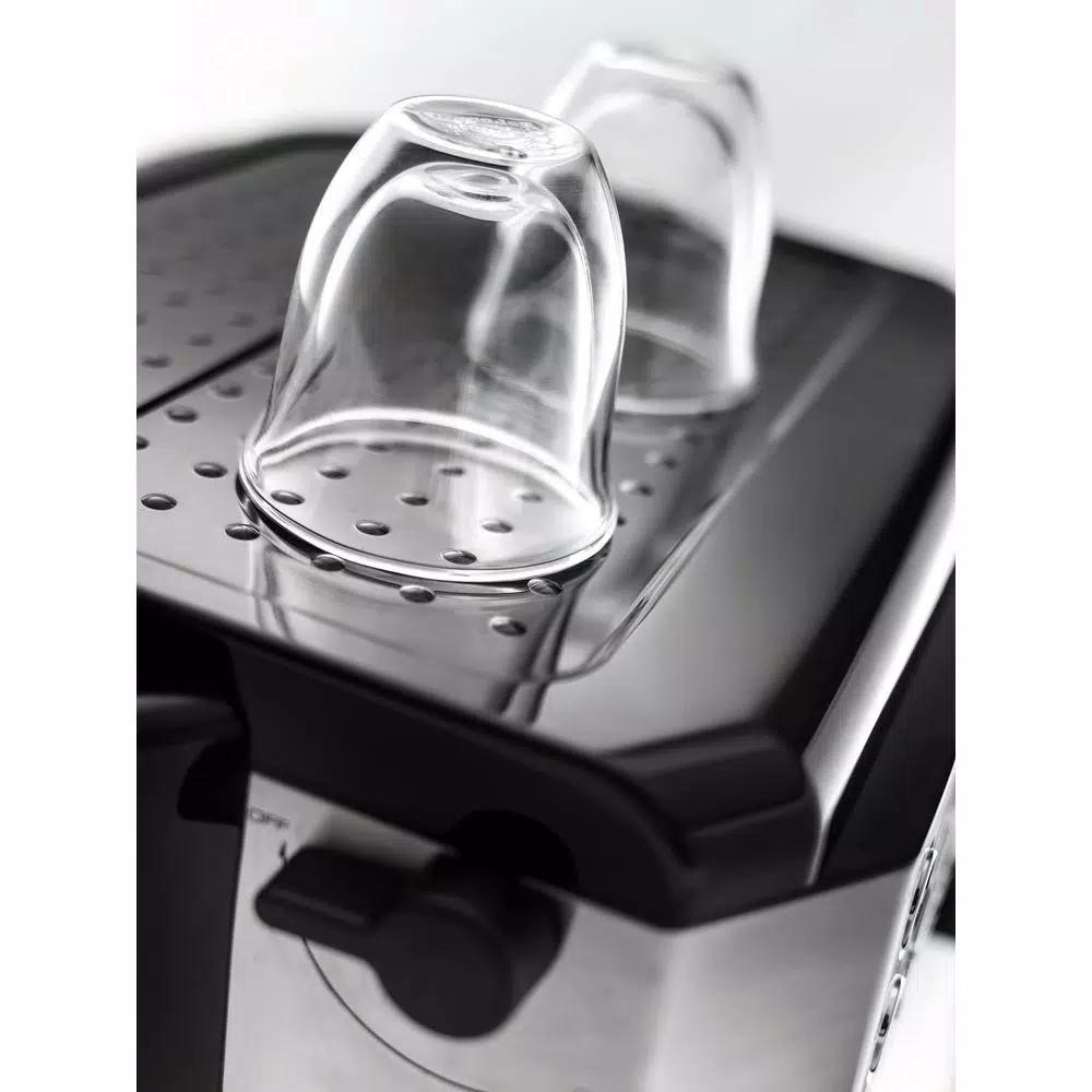DeLonghi De'Longhi BCO430 All-In-One 10-Cup Drip Coffee Maker and Espresso Machine, Stainless Steel